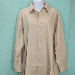 Men's Dress Shirt Tan